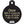 Darth Vader & Stormtrooper Large Circle Star Wars Pet ID Tag