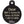 Minion Peace Sign Circle Pet ID Tag
