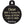 Betty Boop Red Polka Dot Pet ID Tag, Large Circle