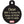 MARVEL Spiderman Eyes Marvel Pet ID Tag, Large Circle