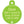 DC Friends Green Lantern Large Circle Pet ID Tag