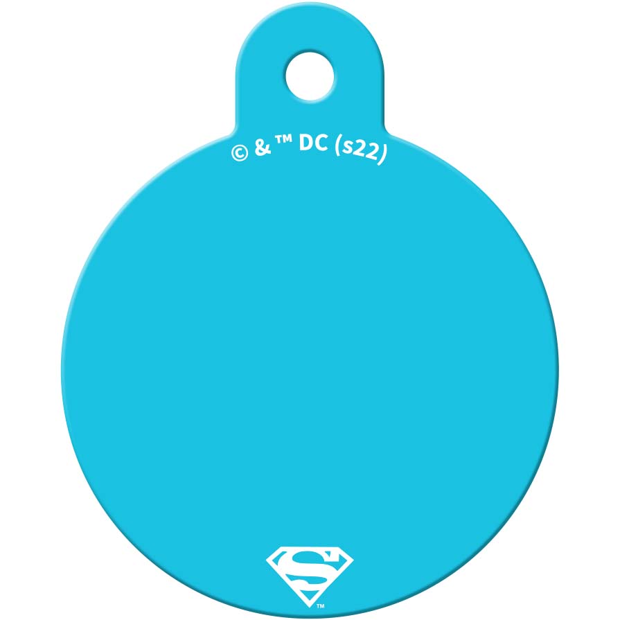 DC Friends Superman Large Circle Pet ID Tag