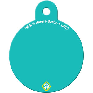 Scooby-Doo Logo Large Circle Pet ID Tag by Quick-Tag