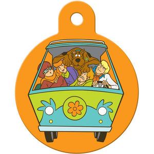 Scooby-Doo Van Large Circle Pet ID Tag