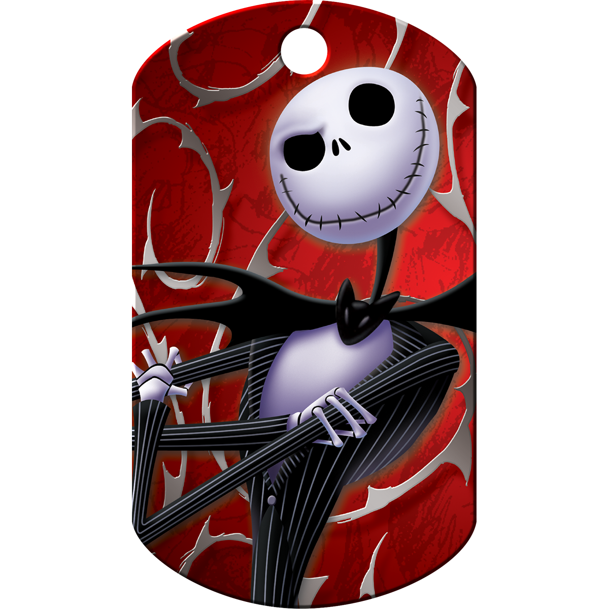 Jack skellington dog tag outlet
