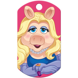 Miss Piggy Large Military Disney Pet ID Tag - Muppets
