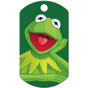 Kermit the Frog Large Military Disney Pet ID Tag - Muppets