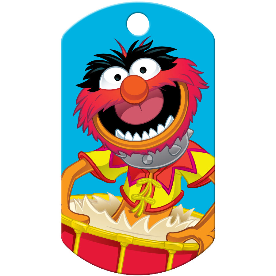 Animal the Muppet Monster Large Military Disney Pet ID Tag - Muppets
