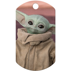 Baby Yoda Large Military Star Wars Pet ID Tag