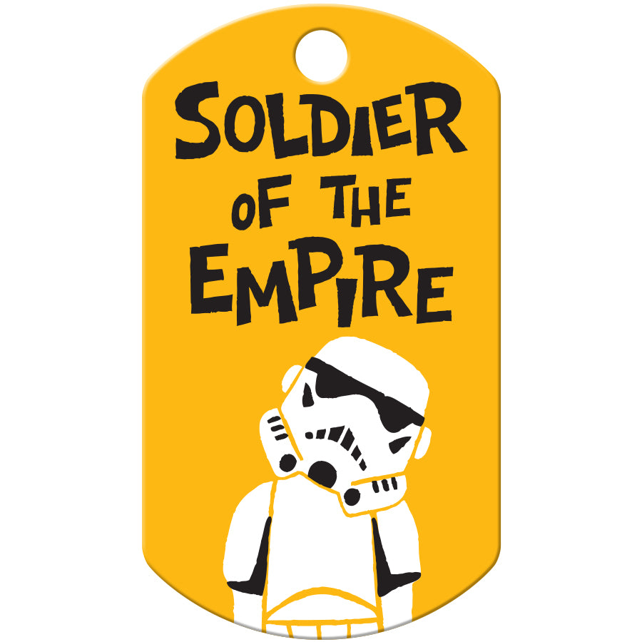 Soldier of the Empire Large Military Star Wars Pet ID Tag – Quick-Tag