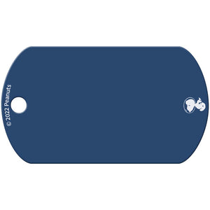 Peanuts Space Group, Military Shape Pet ID Tag by Quick-Tag