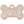 Rose Gold Glitter Epoxy Small Bone Pet ID Tag