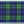 Load image into Gallery viewer, Navy &amp; Green Plaid Military Raised Edge Pet ID Tag

