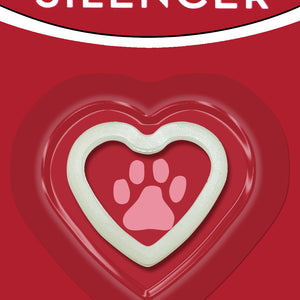 Large Glow in the Dark Heart Silencer