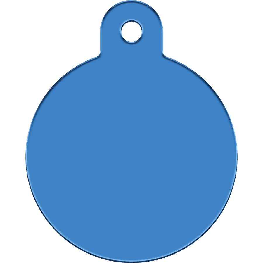 Large Circle Dog Tag – Quick-Tag
