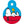 Snoopy & Woodstock Pet ID Tag, Small Circle