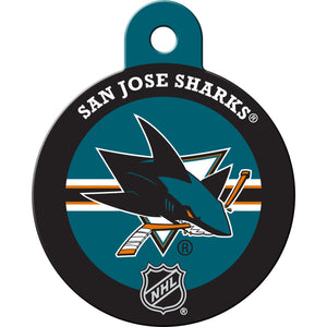 San Jose Sharks Pet ID Tag for Dogs and Cats