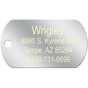 Statue of Liberty Military Dog Tag