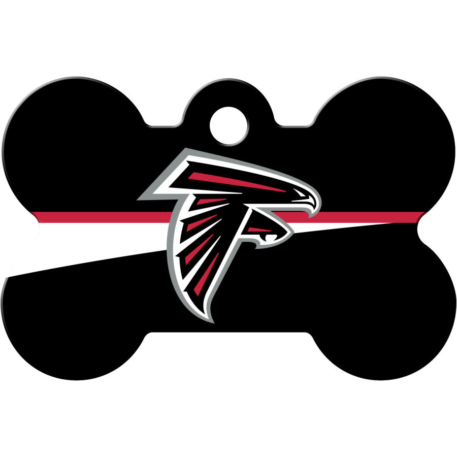 Atlanta Falcons Dog Tag, Medium Bone
