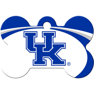 Kentucky Wildcats Dog Tag, Medium Bone