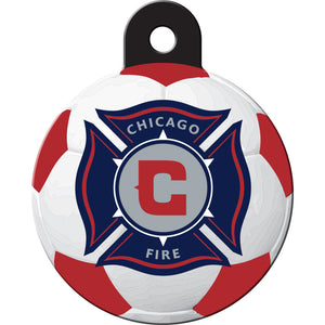 Chicago Fire Pet ID Tag for Dogs and Cats