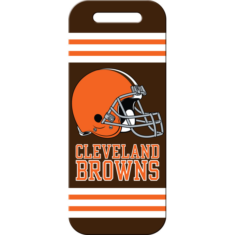 cleveland browns football helmet case Cleveland Browns Luggage ID Tags