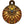Load image into Gallery viewer, Phil Lewis Red-tailed Hawk Dog Tag, Large Circle
