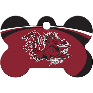 South Carolina Gamecocks Dog Tag, Medium Bone