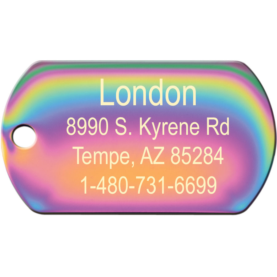 DogIDs - Military Style Dog ID Tag