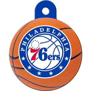 Philadelphia 76ers Pet ID Tag for Dogs and Cats