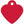 Small Heart Front Back