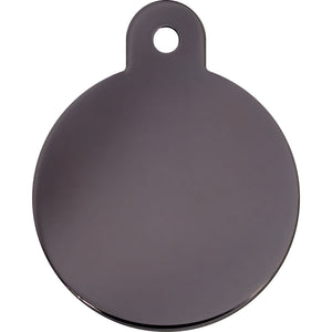 Large Circle Shape Dog Tag