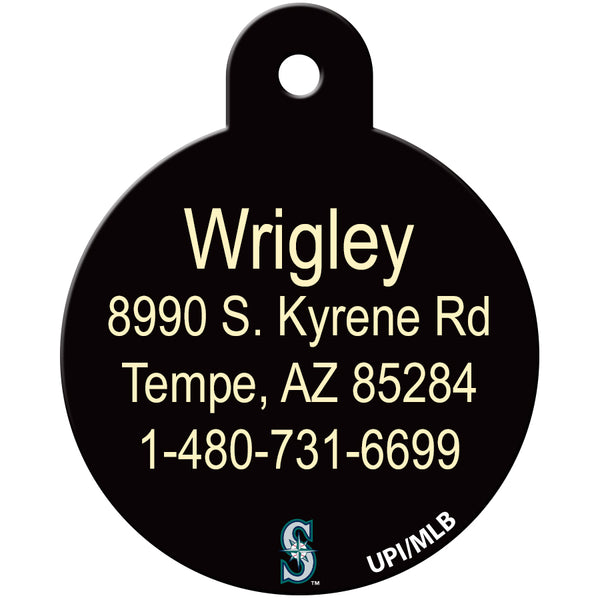 Seattle Mariners Pet ID Tag for Dogs and Cats