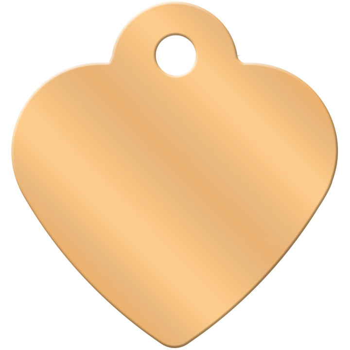 Small Heart Shape Dog Tag 