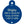 Texas Flag Pet ID Tag, Large Circle