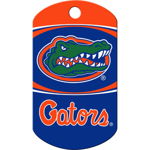 Florida Gators Dog Tag, Military Shape