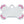 Bone Shape Chrome Plated Crystal Dog Tag, Small