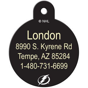 Tampa Bay Lightning Pet ID Tag for Dogs and Cats