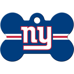 New York Giants Dog Tag, Medium Bone