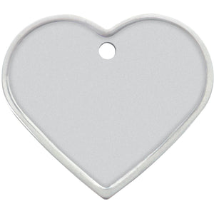 Love is a 4-Legged Word Pet ID tag, Large Heart