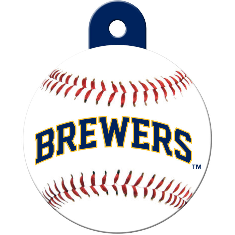 Milwaukee Brewers Pet ID Tag for Dogs and Cats