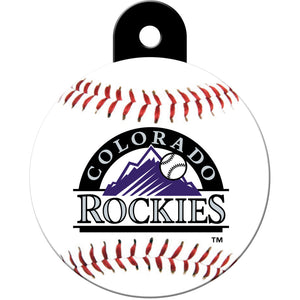 Colorado Rockies Pet ID Tag for Dogs and Cats