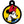 Minnie Mouse Dog Tag, Large Circle