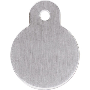 Small Circle Shape Cat Tag Front Back
