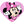 Minnie Mouse Bow Dog Tag, Large Heart