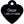 Crystal Heart Shape Pet Tag, Lightweight