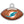Miami Dolphins Dog Tag, Football Shape