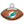Load image into Gallery viewer, Miami Dolphins Dog Tag, Football Shape
