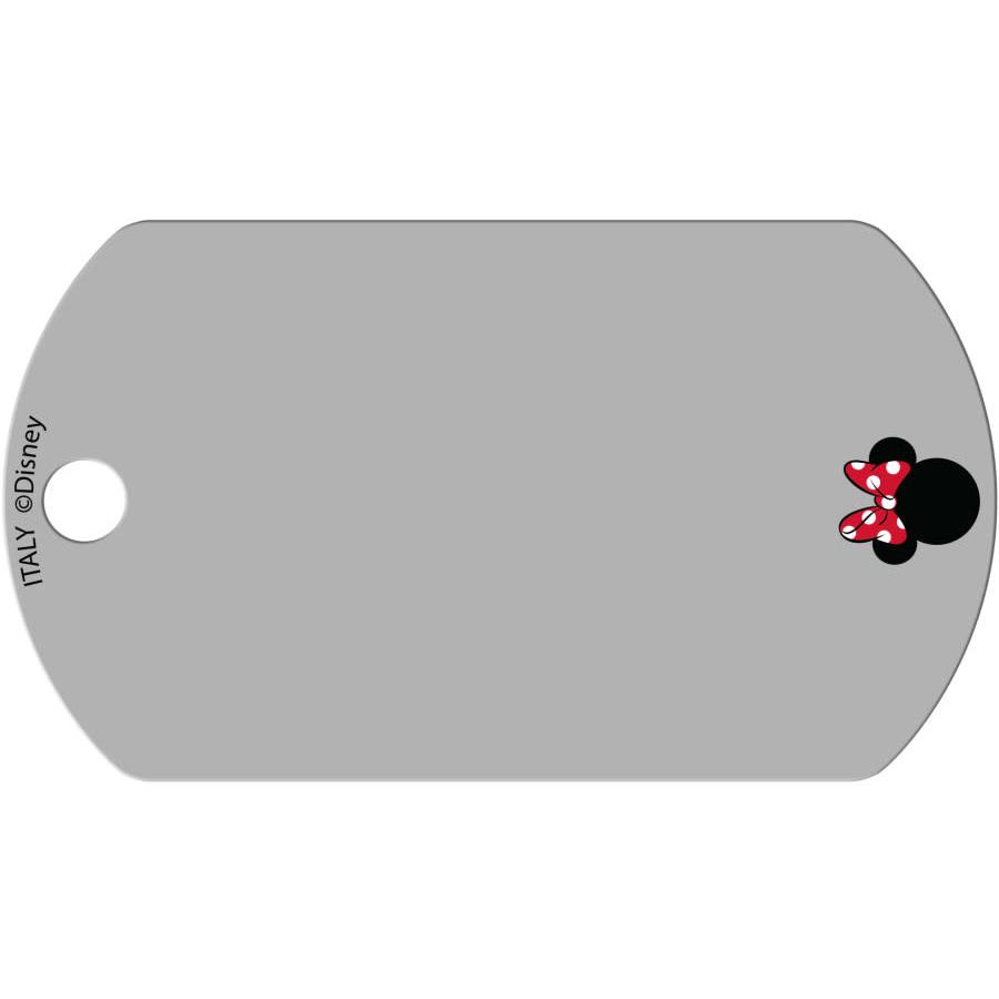minnie-mouse-dog-tag-military-shape-quick-tag for Free Printable Dog Tag Template Minnie Mouse Dog Tag, Military Shape – Quick-Tag for Free Printable Dog Tag Template