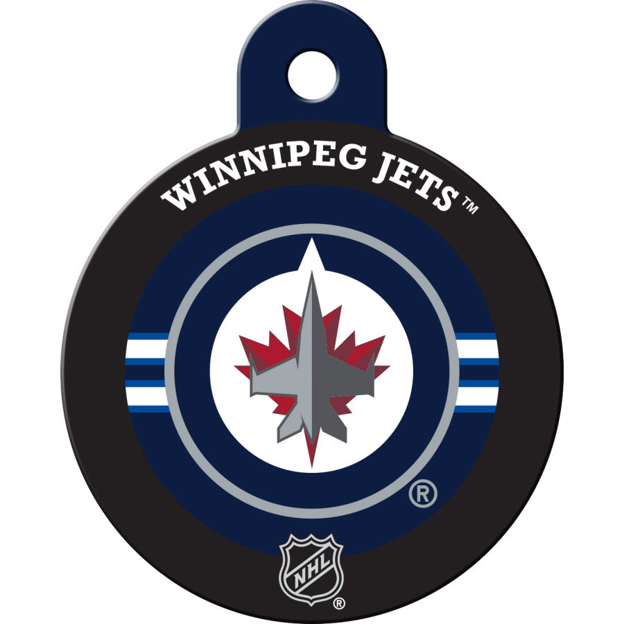 Winnipeg Jets Pet ID Tag for Dogs and Cats